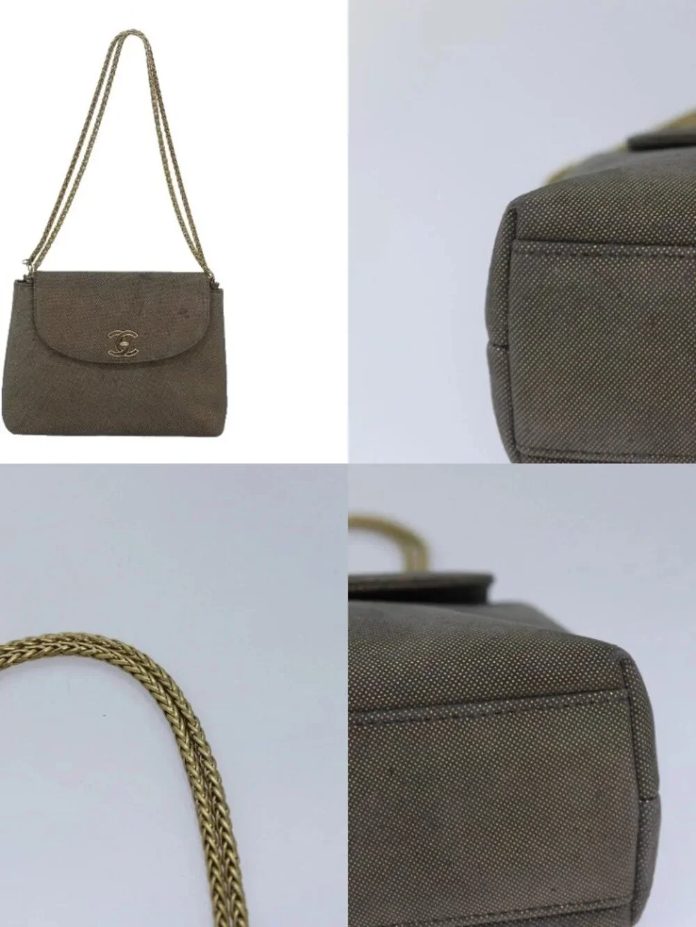 CHANEL brand	chanel color	gold